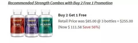 Example of buy 2 free 1